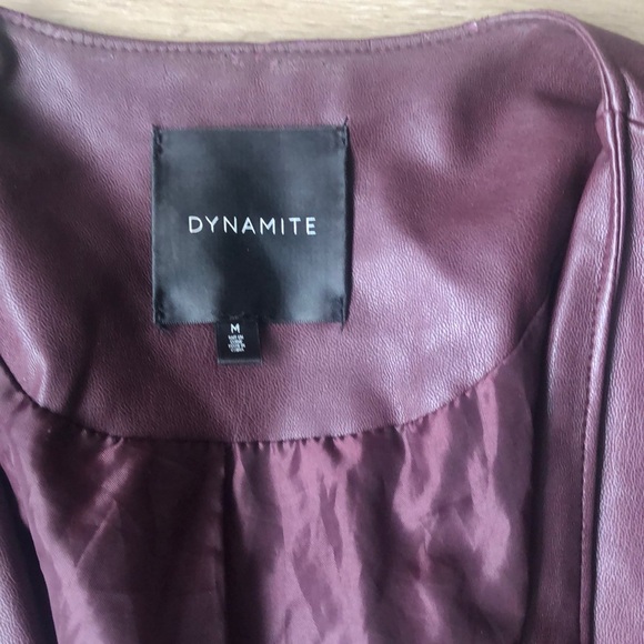 Dynamite Pleather Jacket - Picture 2 of 3